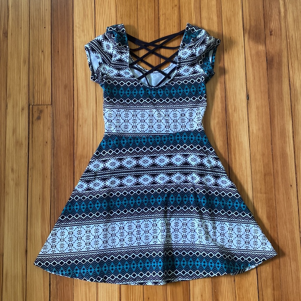EUC Girls Skater Dress 10/12 - Picture 3 of 4